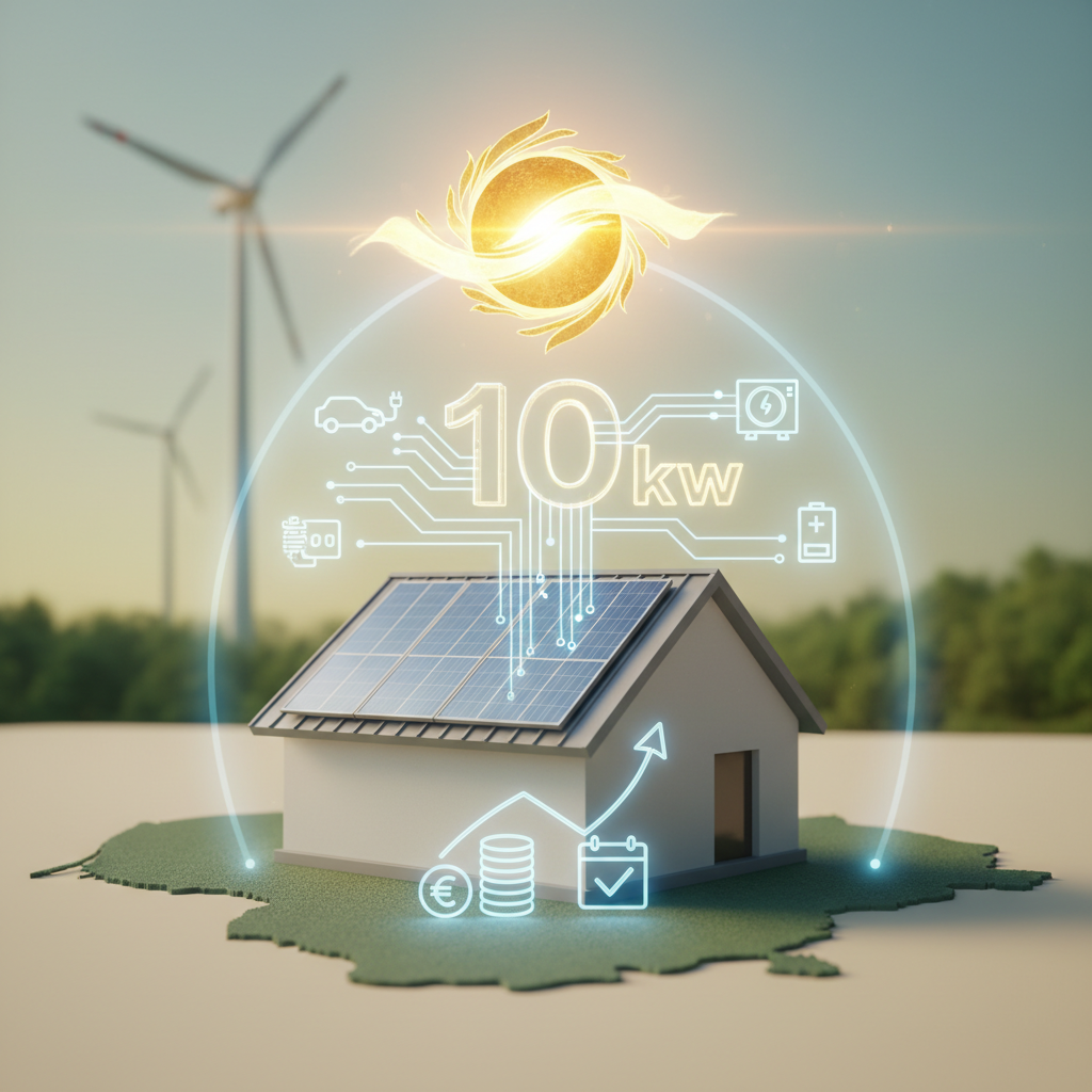 10 kW saulės elektrinė: kiek pagamina ir ar apsimoka?