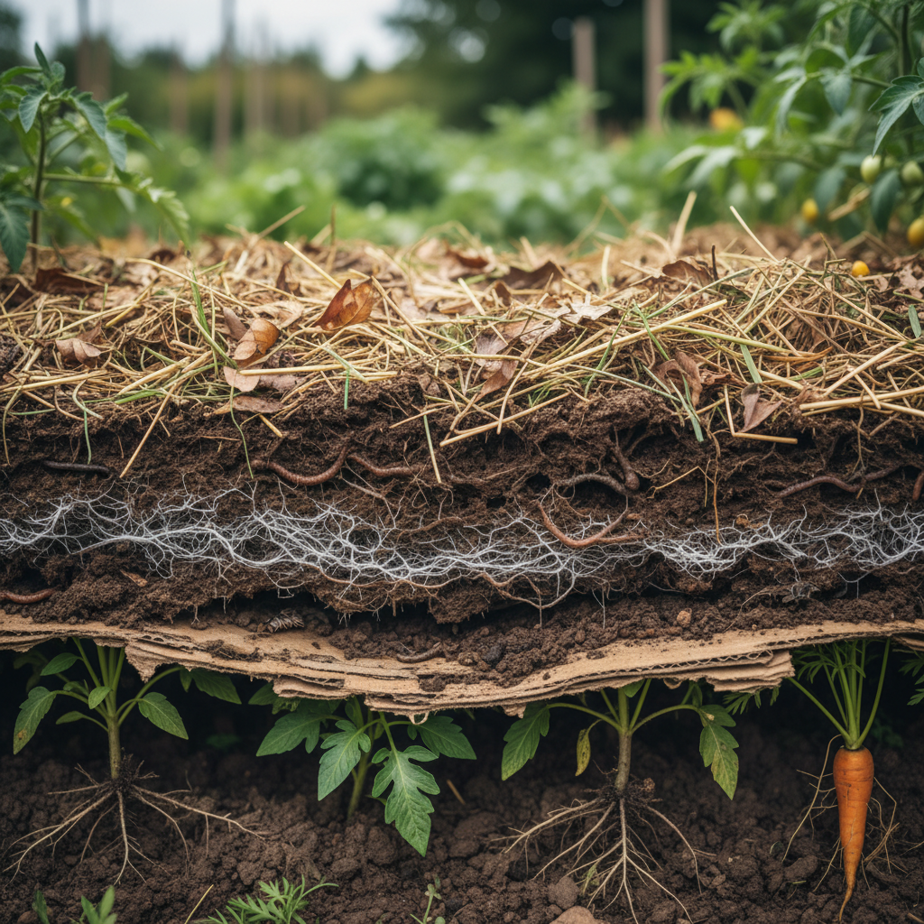 Gamtinė žemdirbystė: gausus derlius be chemijos ir ravėjimo