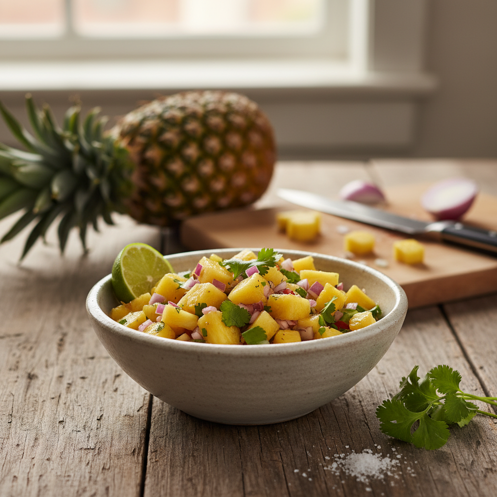 Kaip greitai supjaustyti ananasą: gudrybė, kurią verta žinoti