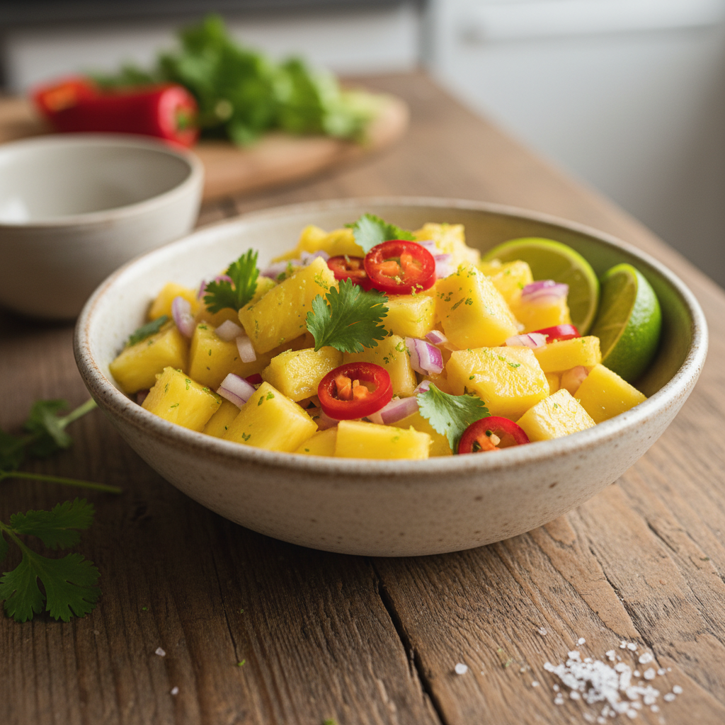 Kaip greitai supjaustyti ananasą: paprastas triukas