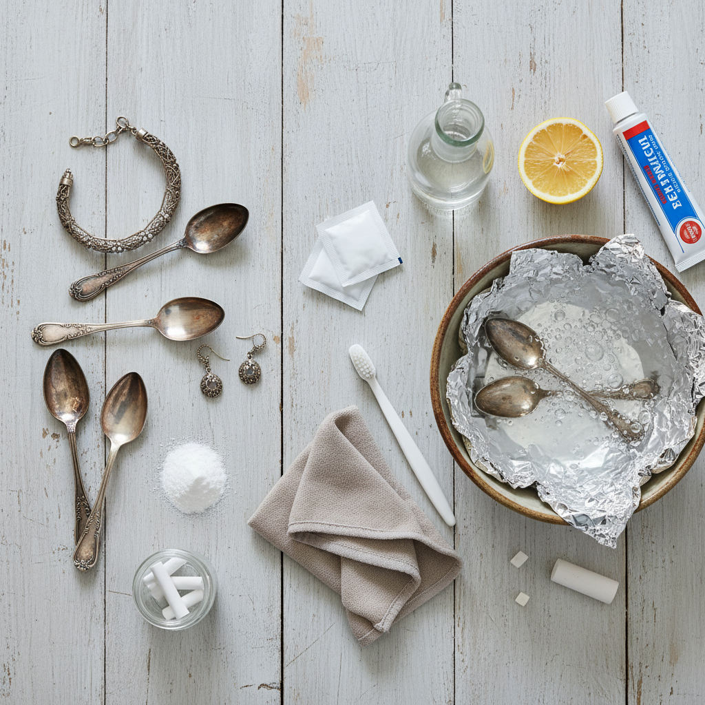 Kaip nuvalyti sidabrą namuose, kad jis vėl spindėtų?