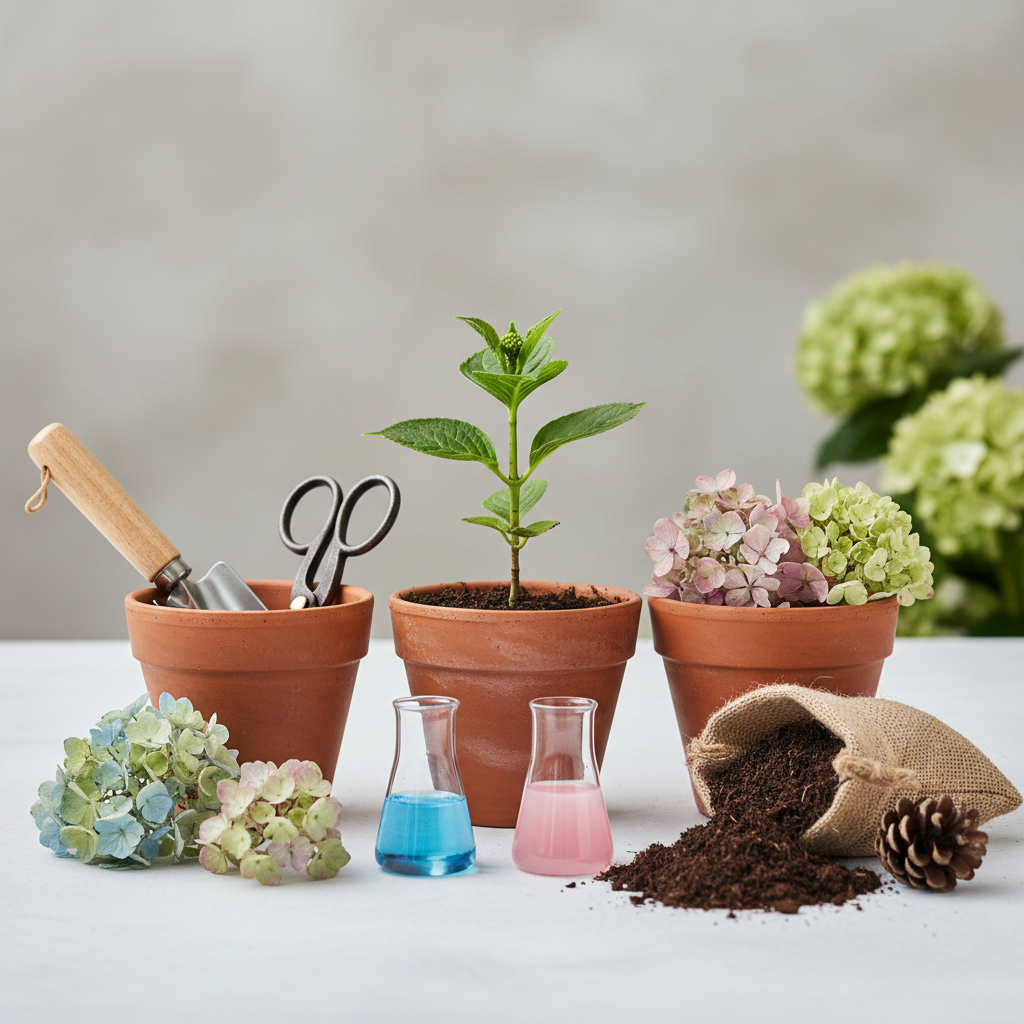 Kaip sodinti hortenzijas: paslaptys gausiam žydėjimui