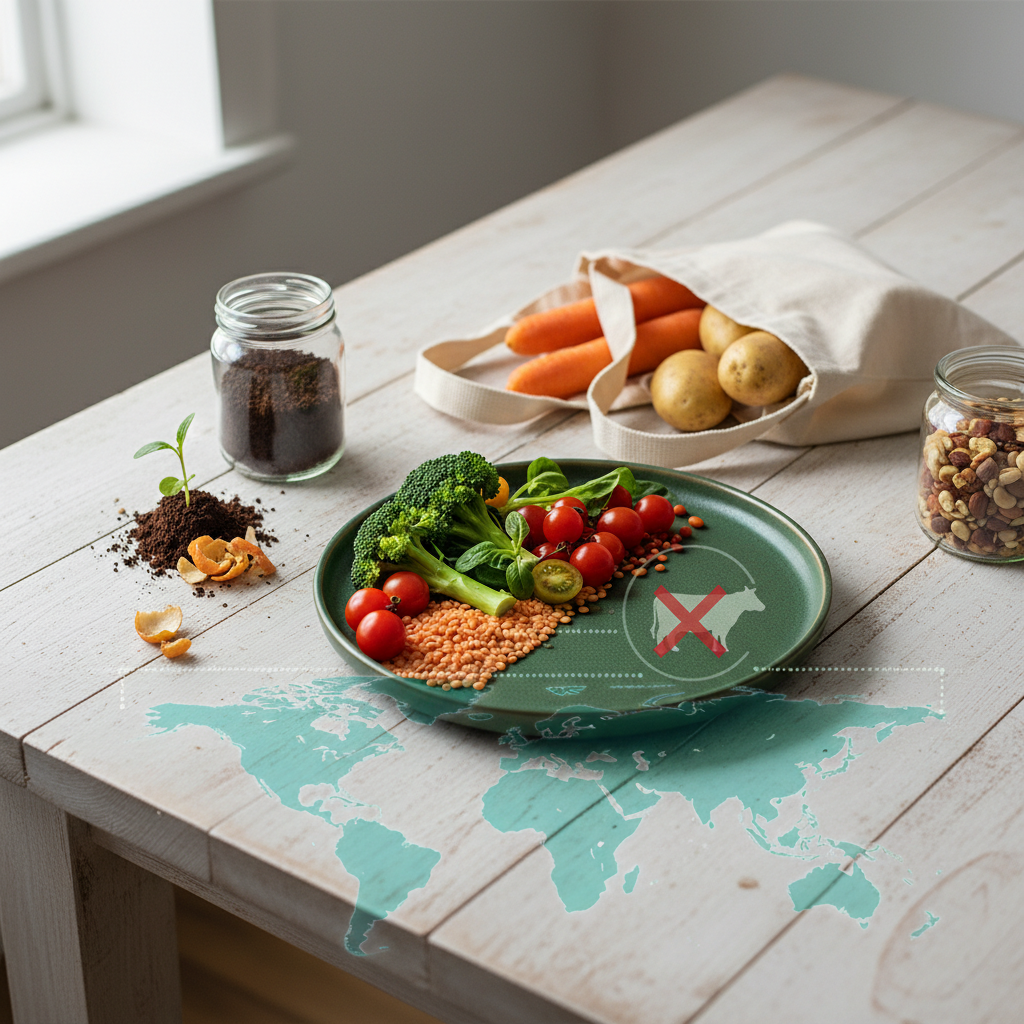 Maistas ir klimato kaita: kaip tai veikia planetą?