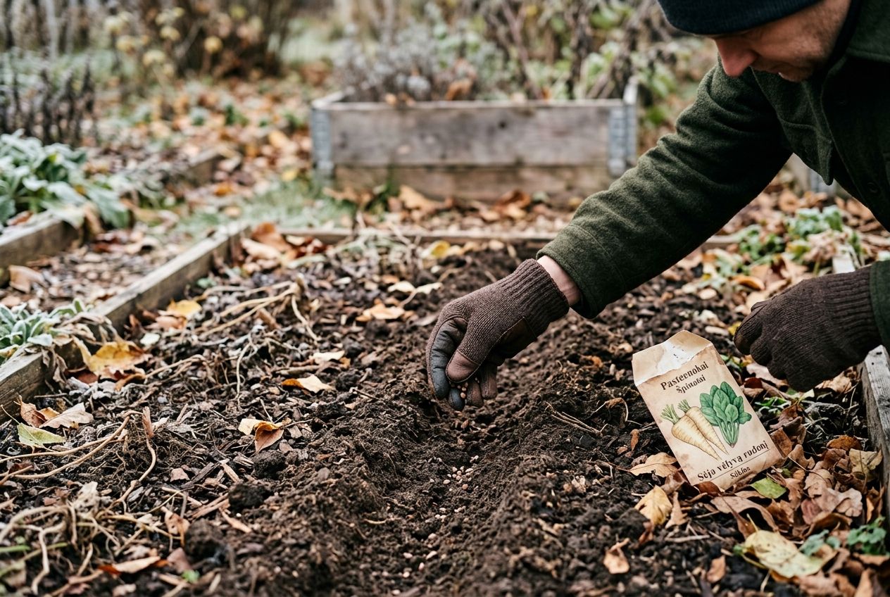 Klaida, kurią kartoja dauguma – sėjos sezonas nesibaigia rudenį